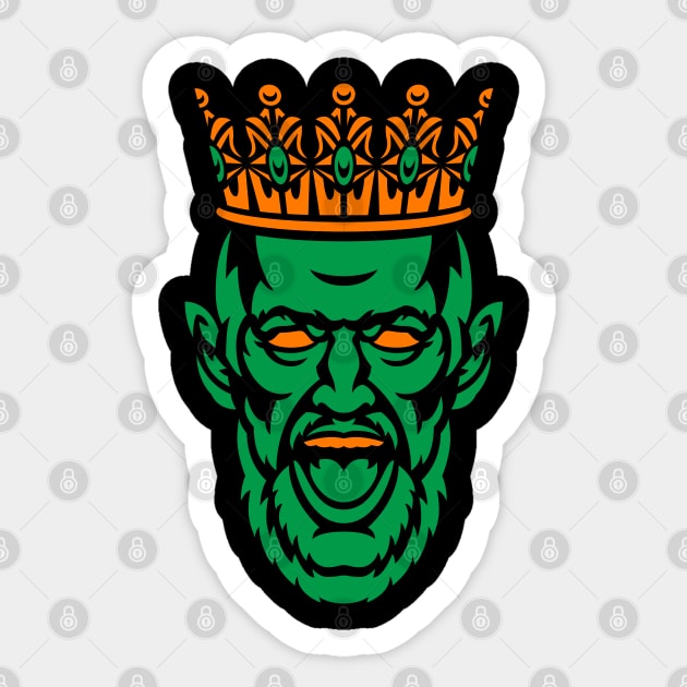 King Conor Sticker by ricechuchu